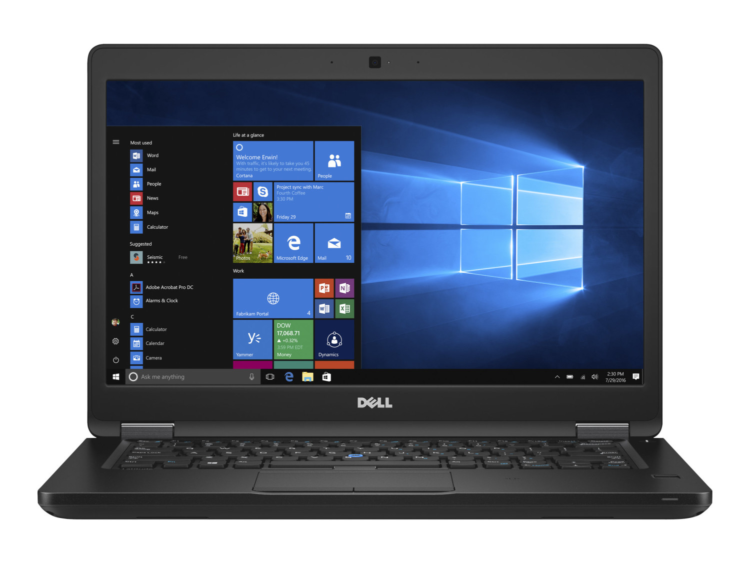 Dell Latitude 5480 Core i5-6300U, 8GB Ram, 256 SSD, 14″ Inch