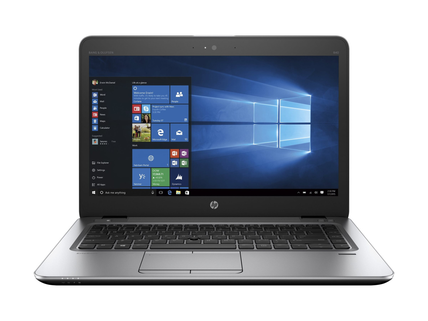 HP EliteBook 840 G3 Core i5-6300U, 8GB DDR4, 256GB SSD, 14” FHD