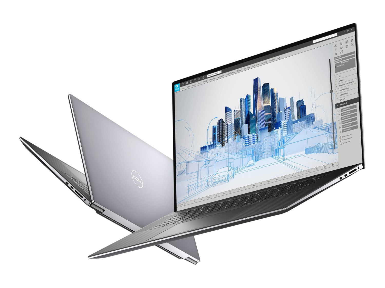 Dell Precision 5760 - Intel Core i7- 11850H , 8GB Ram, 256 SSD, 17″ Inch