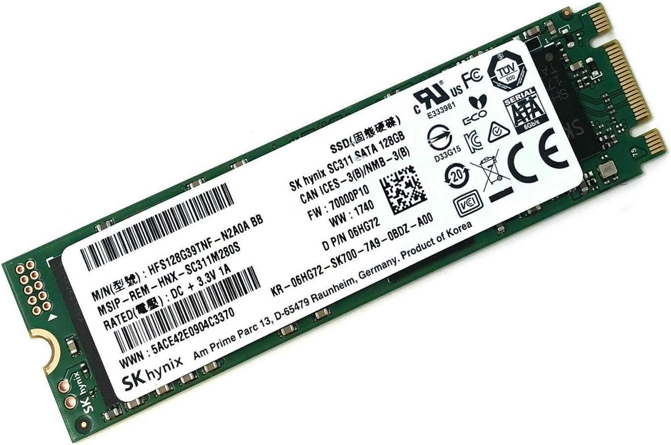 SK Hynix HFS128G39TNF 128GB M.2 2280 Sata III SSD