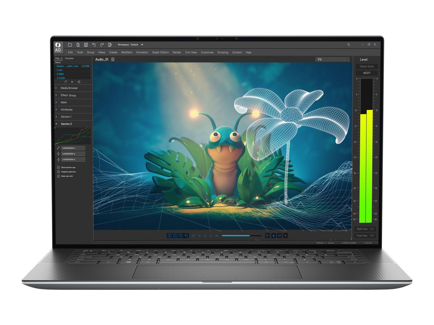 Dell Precision 5570 - Intel Core i7-12700H,32 GB Ram, 512 SS 4G NvideaD, 15.6″ Inch