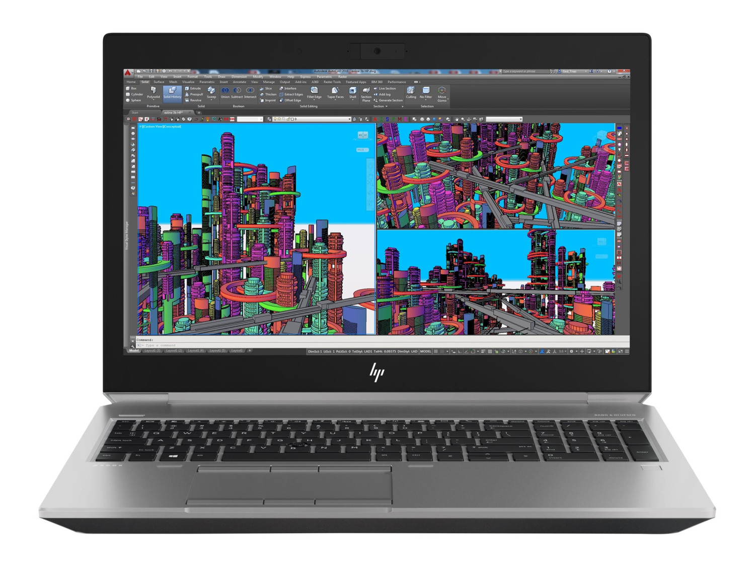 HP Zbook 15v G5 Core i7-9850H, 16GB DDR4, 512GB SSD, 4GB Nvidia, 15.6” FHD